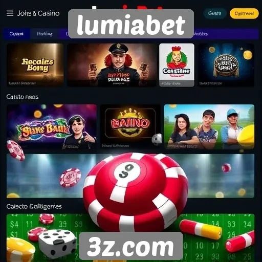 Lumiabet oferece variedade de jogos de cassino online